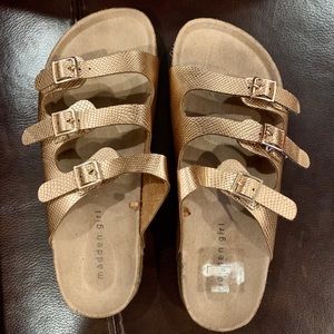Madden Girl metallic sandals
